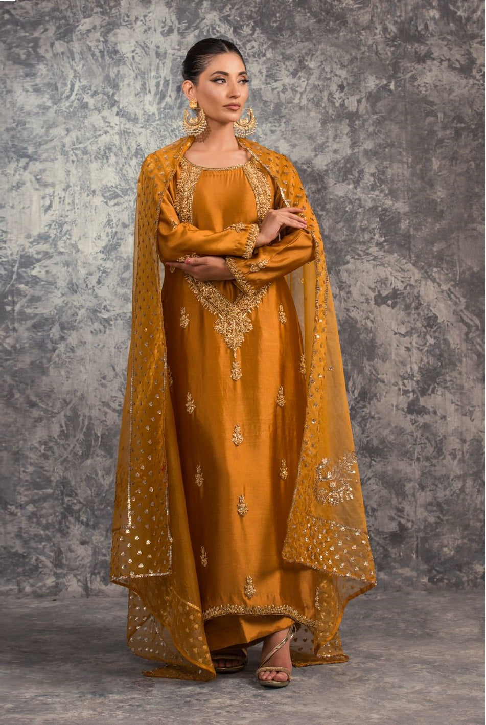 Sehrish Nadeem Luxury Raw Silk Unstitched 3 Piece Miral 2014