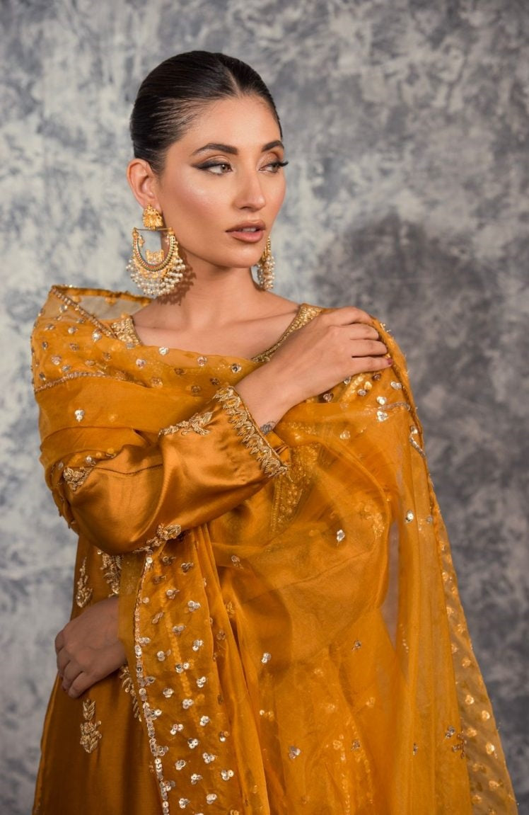 Sehrish Nadeem Luxury Raw Silk Unstitched 3 Piece Miral 2014