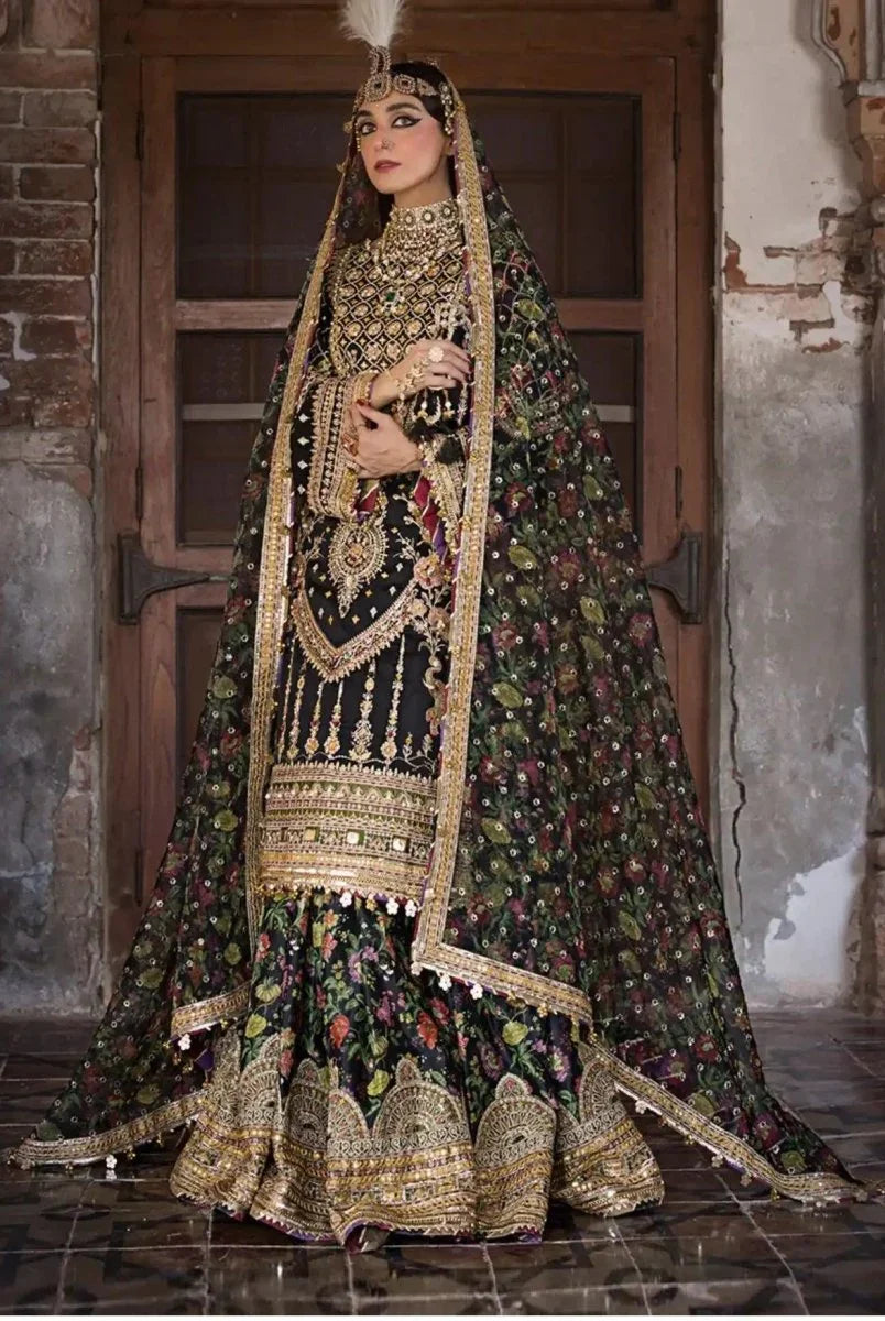 Zarlish by Mohsin Naveed Ranjha Festive Unstitched Collection ZWU - 28 KOYAL - 3 Pieces Organza - Zainabjees