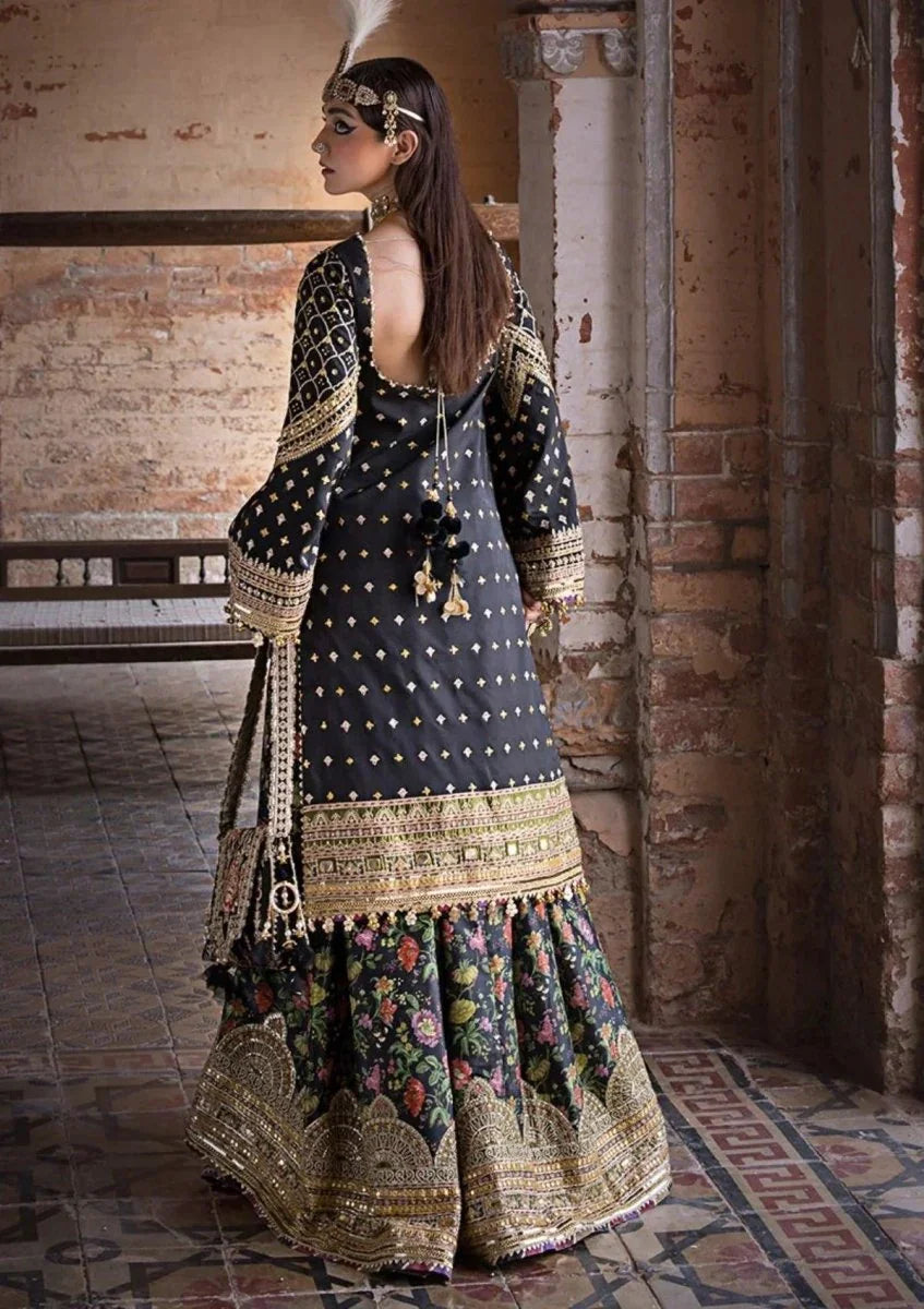 Zarlish by Mohsin Naveed Ranjha Festive Unstitched Collection ZWU - 28 KOYAL - 3 Pieces Organza - Zainabjees