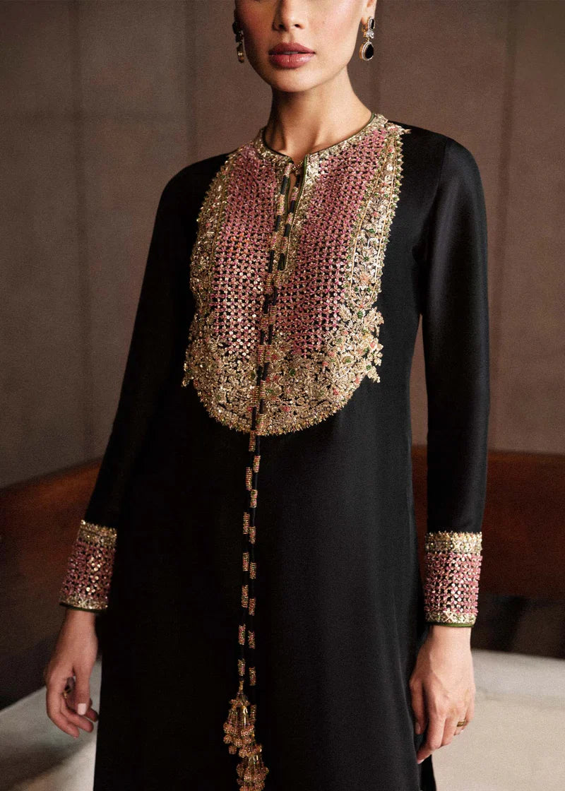 Hussain Rehar Luxury Raw Silk Festive Collection 3 Pc Unstitched CHAR-05