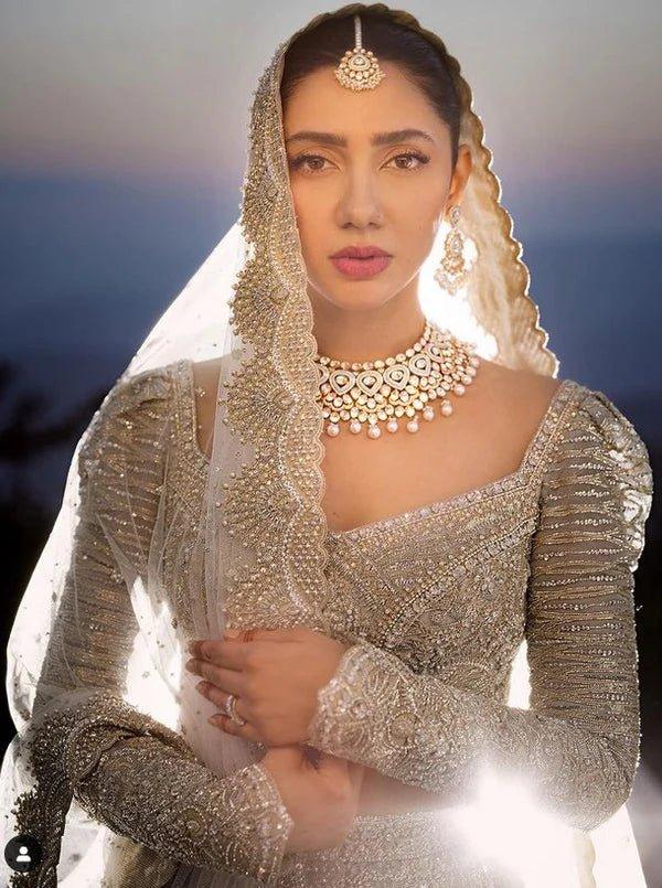 Faraz Manan Bridal Couture Beautiful Brides Maxi - 3 Pieces Net Embroidered - Zainabjees