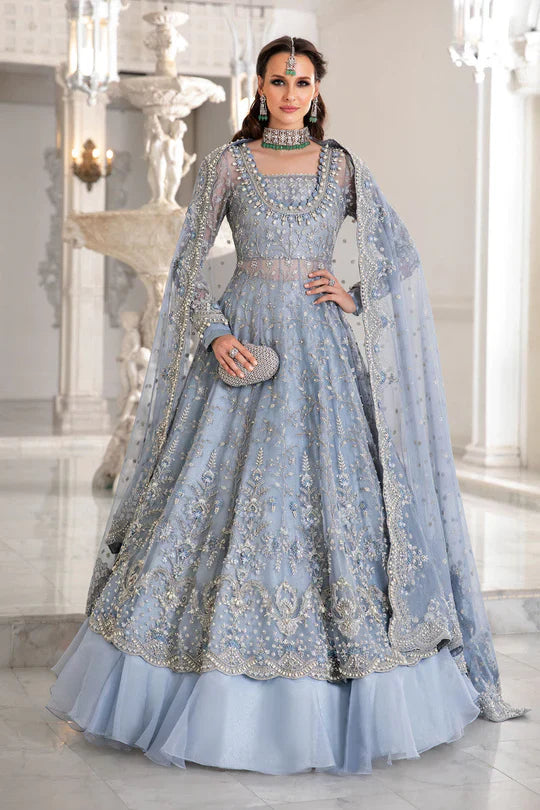 Maria.B Net Embroidered Unstitched 3 Pieces Collection MC-041