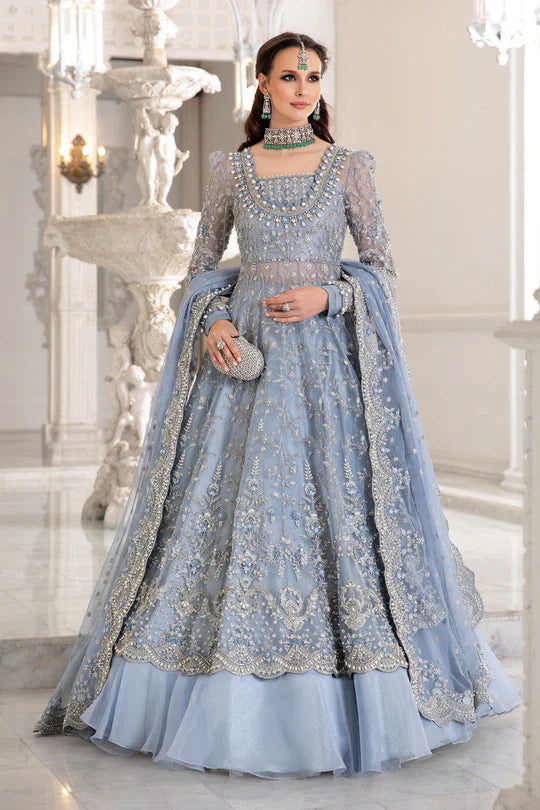 Maria.B Net Embroidered Unstitched 3 Pieces Collection MC-041