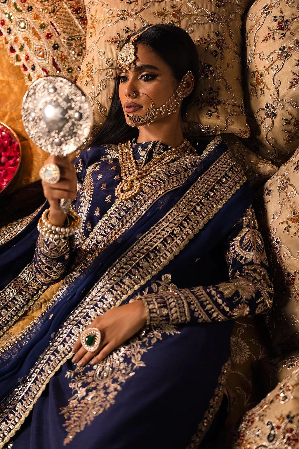 Afrozeh Divani Velvet Collection 3 Pieces Unstitched Maya Luxury Collection - 3 pieces Velvet - Zainabjees