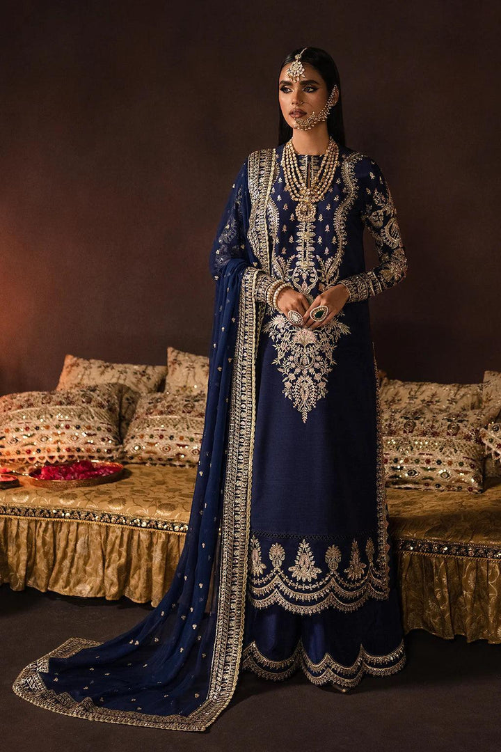 Afrozeh Divani Velvet Collection 3 Pieces Unstitched Maya Luxury Collection - 3 pieces Velvet - Zainabjees