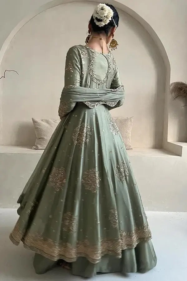 Saira Shakira Raw Silk Unstitched 3 Piece SS-09